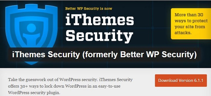 Blog kostenlose Backup und Sicherheit Plugins für WordPress 01 iThemes Security